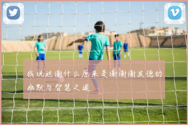 我说这谢什么原来是谢谢谢泼德的幽默与智慧之道